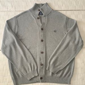 Chap’s Men’s Big & Tall Sweater - Heather Grey